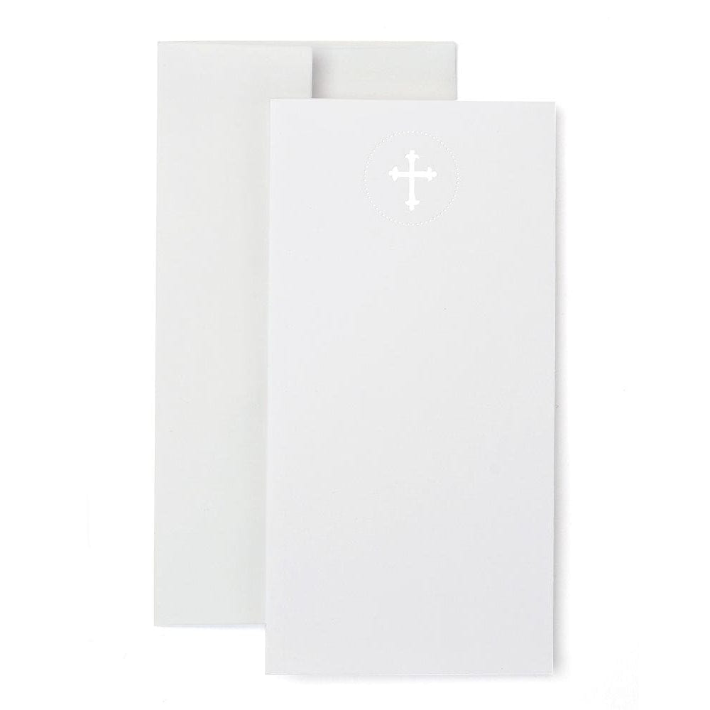 White cross print at home invitations gartner studios gartner